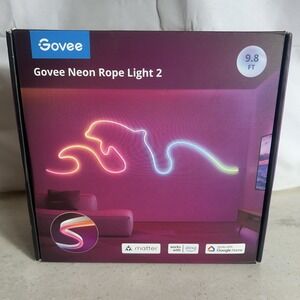 Govee Neon Rope Light 2 RGBIC Lights - 9.8ft